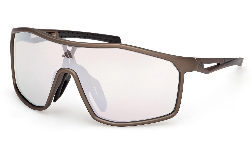 adidas Kalidro SP0117 Lunettes de soleil sport, Matte Dark Brown
