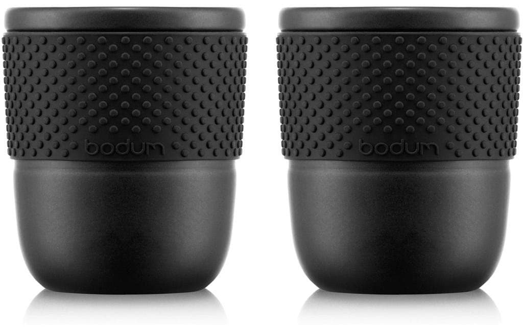 Bodum Tasse à thé Assam Set de 2 noir, 0.3 l