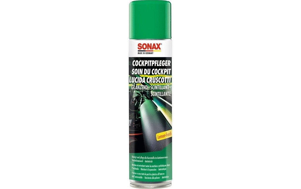 Sonax Nettoyant pour matières plastiques Cockpit Lemon-fresh 400 ml