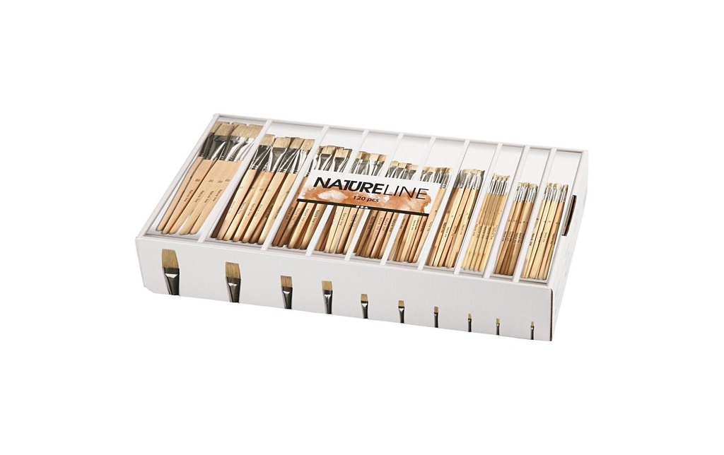 Creativ Company Brosse à poils 120 Pièce/s