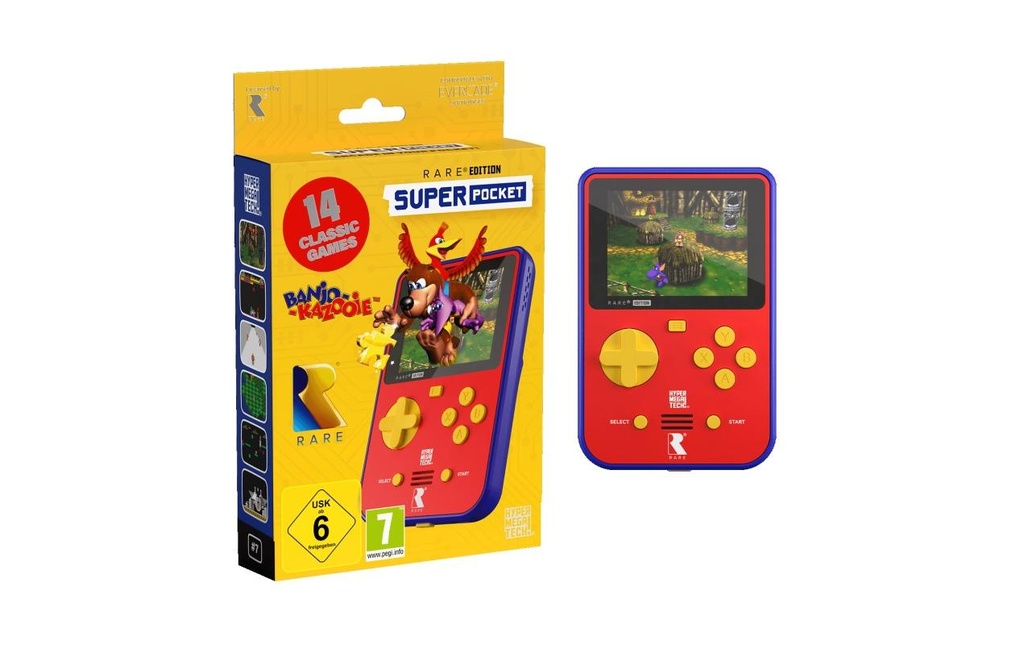 Blaze Consoles portables HMT Super Pocket Rare Edition (DE,EN,FR,IT,ES)