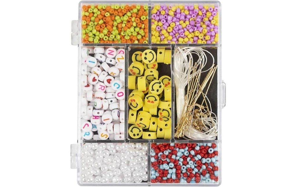 Creativ Company Kits de bricolage pour bijoux Happy Rainbow