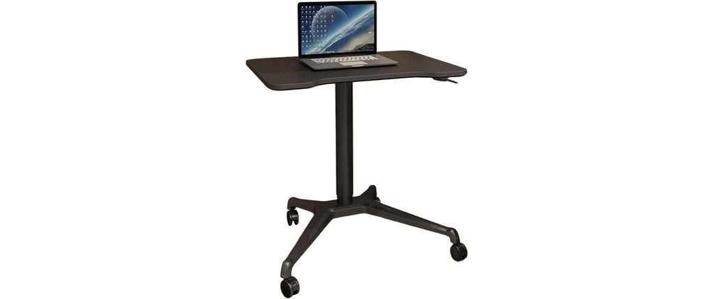 Actiforce BringAlong table haute noir 80 x 60 cm