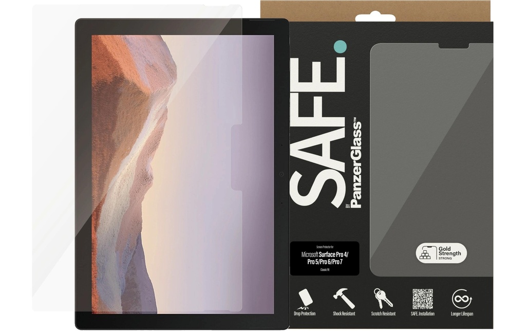 SAFE. Films protecteurs pour tablettes Case Friendly Surface Pro 4/5/6/7