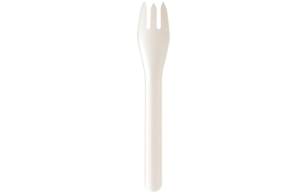Duni Fourchettes jetables Pluma, 16 cm, blanc, 100 pièces