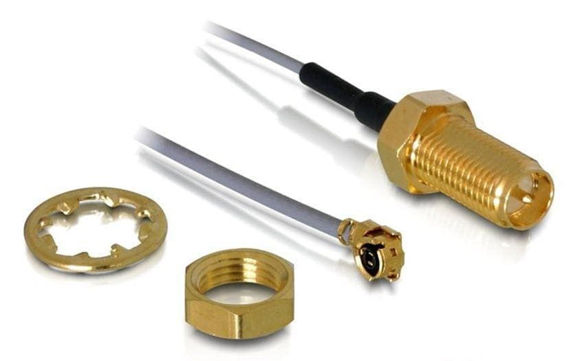 Delock Câbles d’antenne RP-SMA à I-PEX, 0.2 m