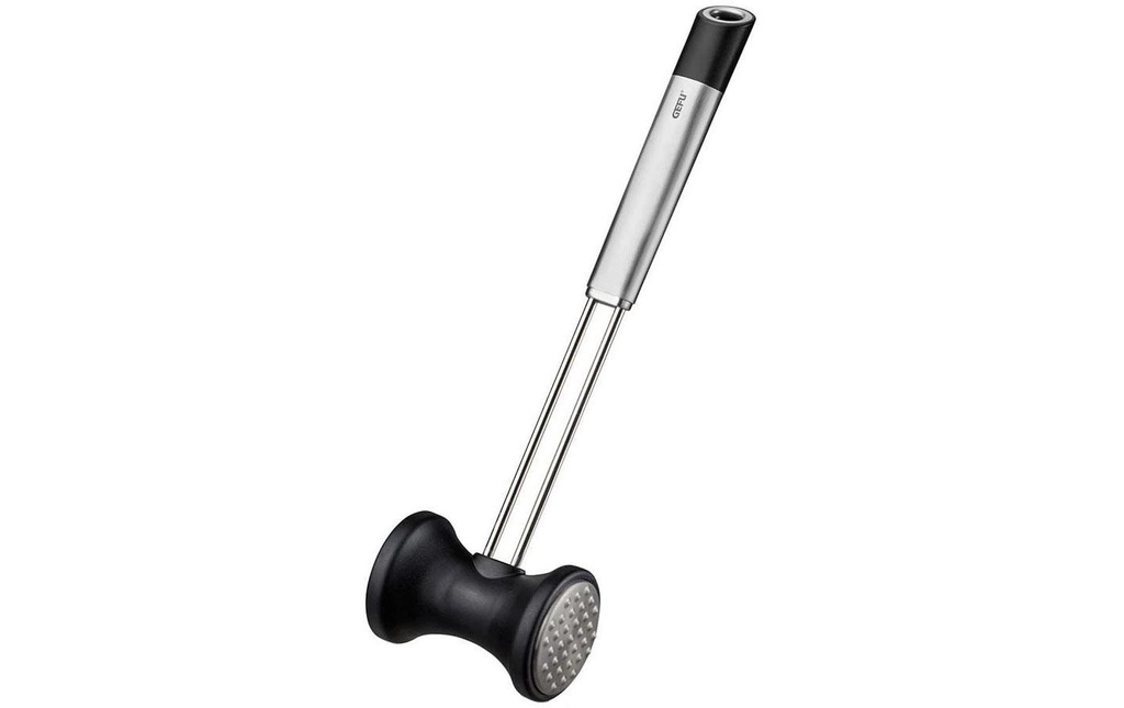 GEFU Battoir à viande Primeline 26.9 cm, Noir/Argenté