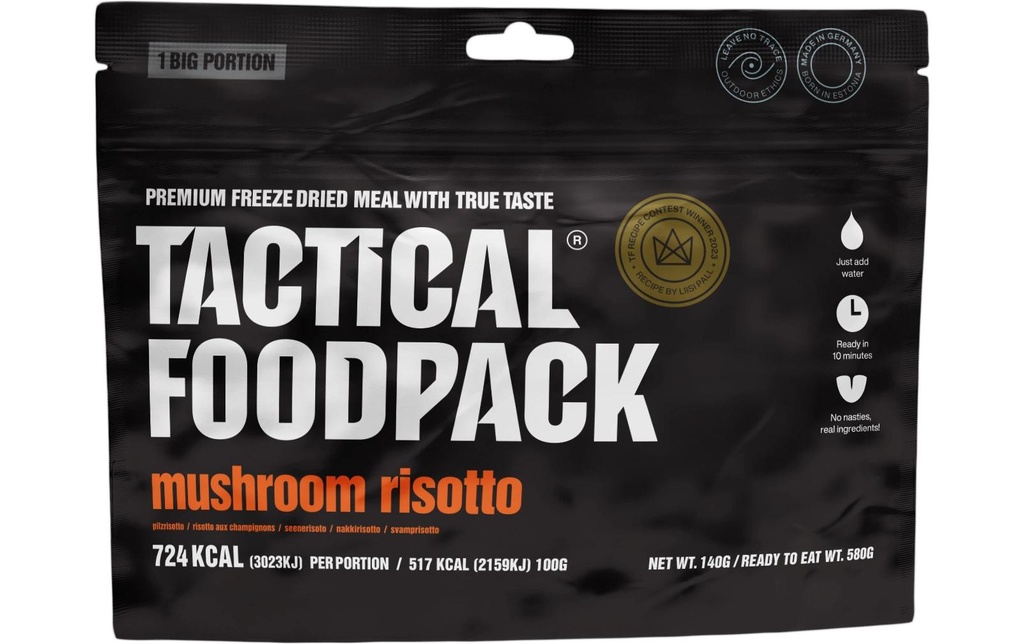 Tactical Foodpack Plat principal Risotto aux champignons
