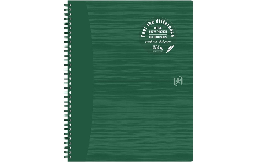 Oxford Bloc-notes A4+, quadrillé, vert