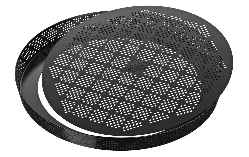 Kaiser Moule à pizza 28 cm, Noir
