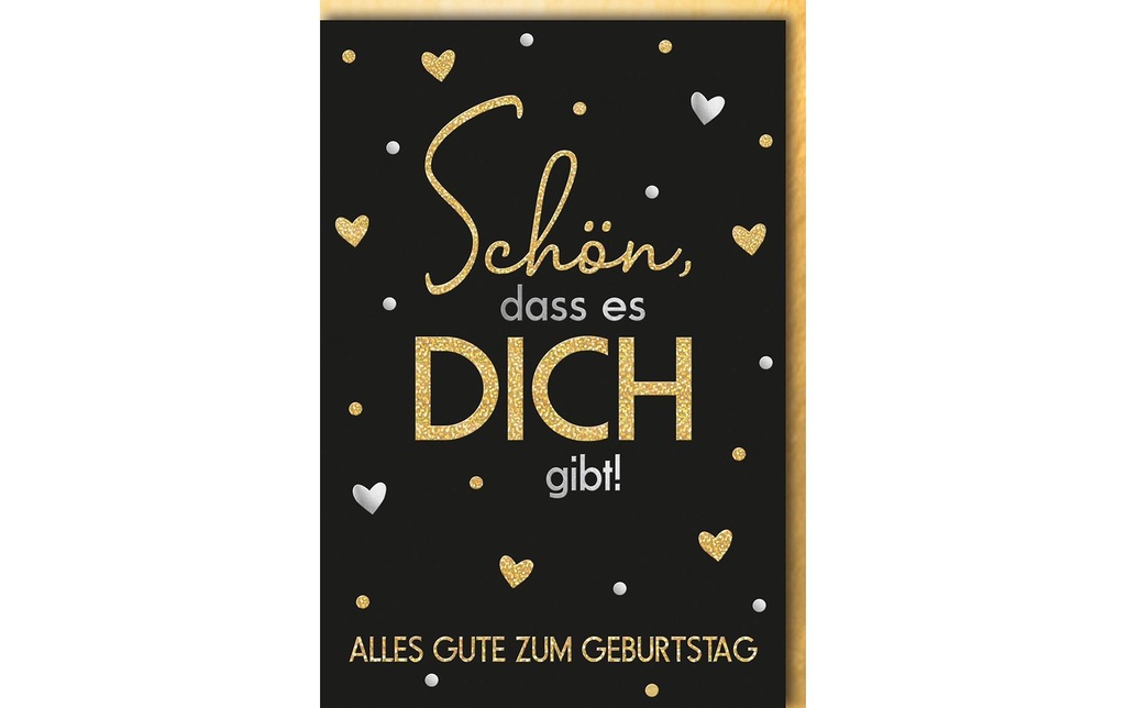Braun + Company Carte de félicitations Anniversaire 11.5 x 17 cm, enveloppe incluse