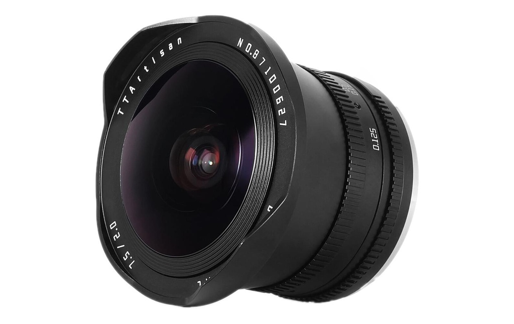 TTArtisan Longueur focale fixe 7.5mm F/2 Fisheye – L-Mount
