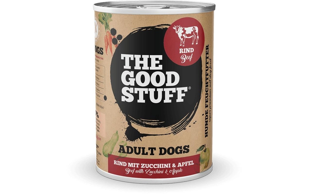 The Goodstuff Alimentation humide Bœuf &amp; Courgettes Adult 800g
