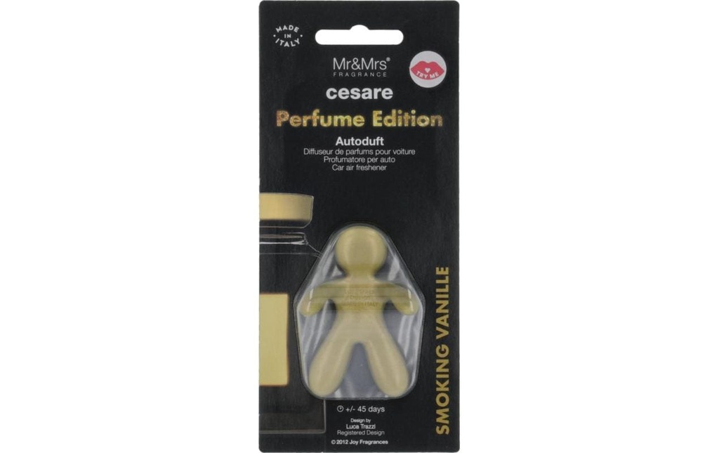 Mr&Mrs Cesare Diffuseur de parfum pour voiture Cesare Or