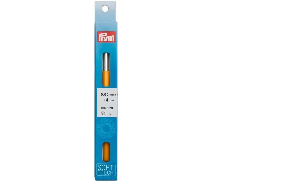 Prym Crochet Ø 5 mm, laine, manche souple