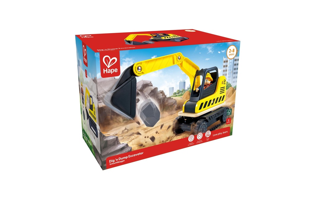 Hape Véhicule de chantier Pelleteuse