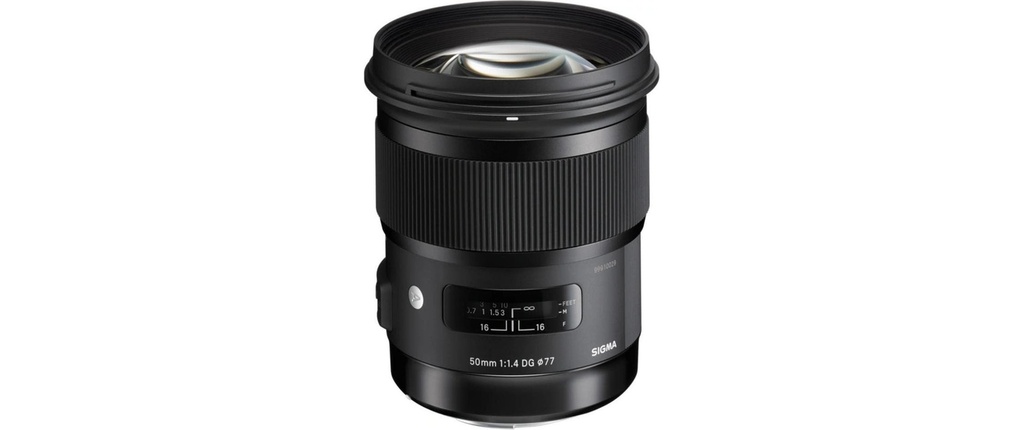 Sigma Longueur focale fixe 50mm F/1.4 DG HSM Art – Nikon F