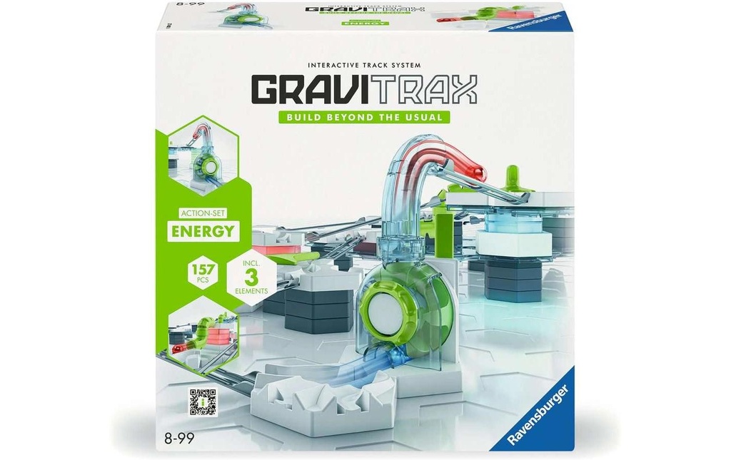 Ravensburger Accessoires pour circuits de billes GraviTrax Action-Set Energy Coffret monde