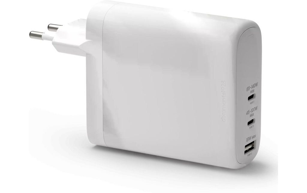 dbramante1928 Chargeur mural USB USB-C + USB-A 140W + 100W + 30W