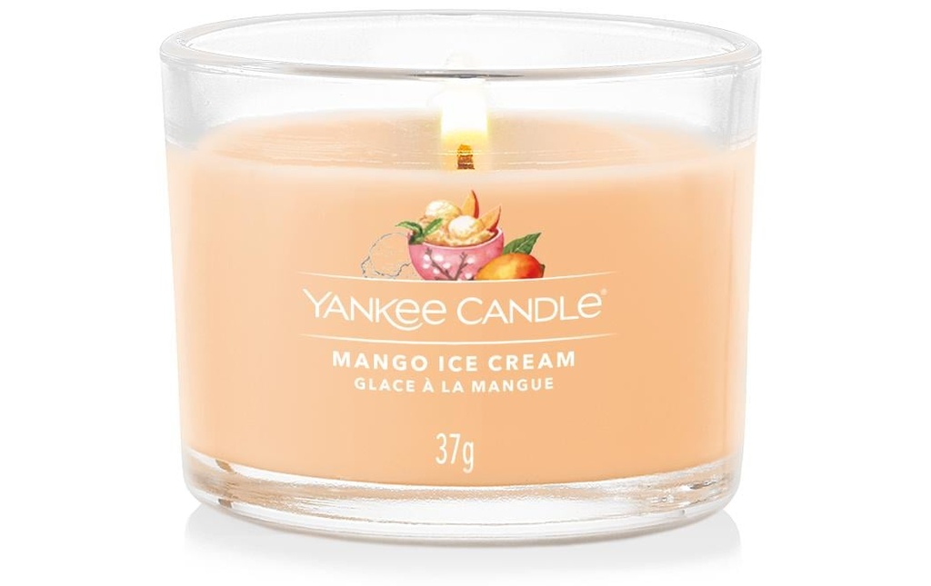 Yankee Candle Bougie parfumée Mango Ice Cream 37 g