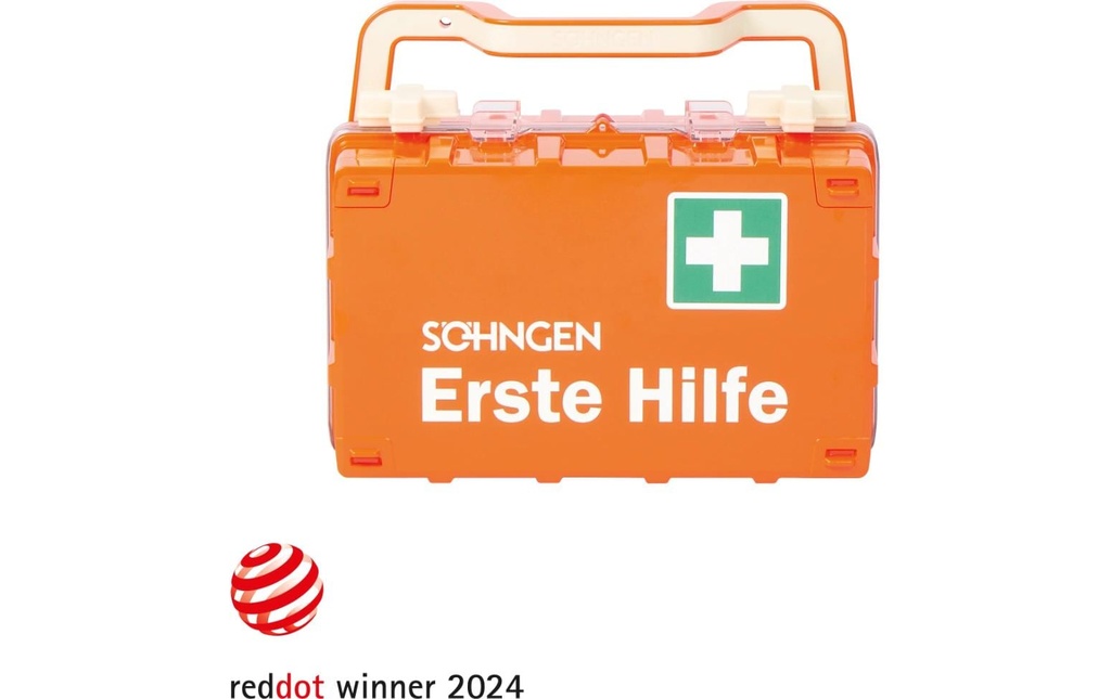 SÖHNGEN Kits de premiers secours DYNAMIC-GLOW, DIN 13157, orange, S