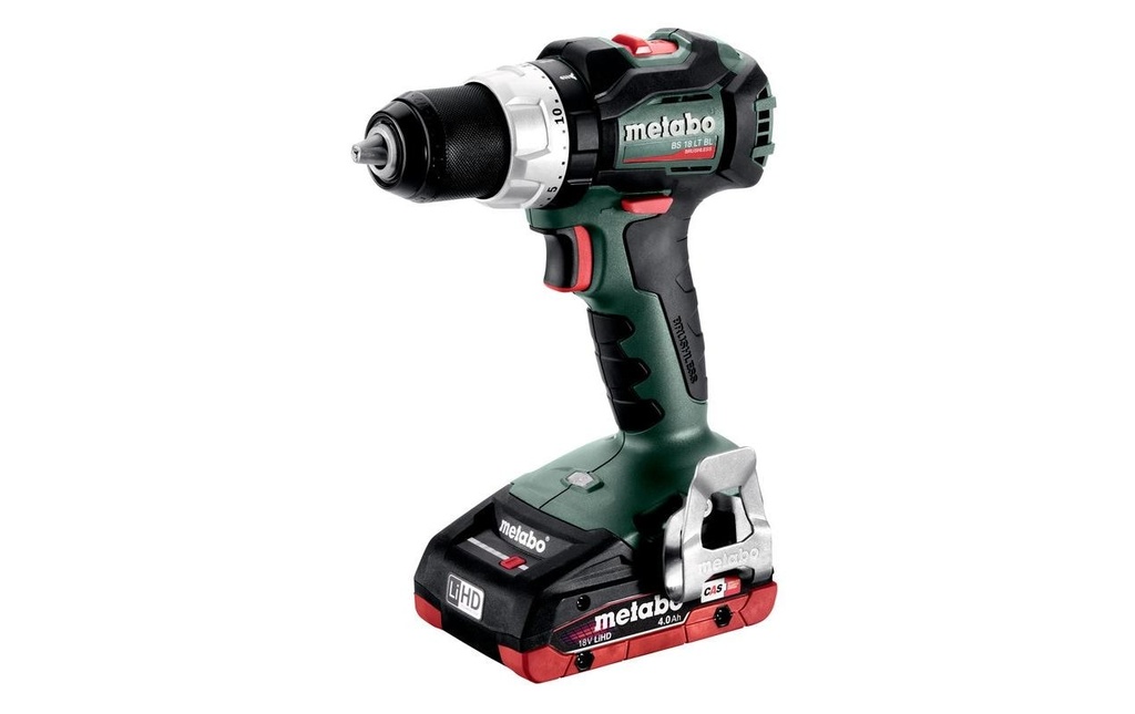 Metabo Perceuse-visseuse sans fil BS 18 LT BL 2 x 4.0 Ah