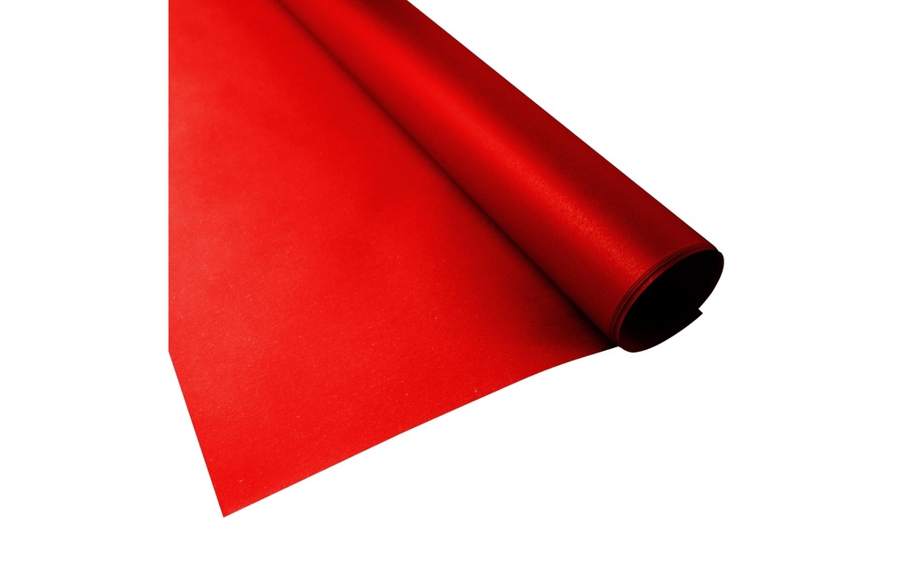 URSUS Papier transparent Uni 50 x 61 cm, 115 g/m², rouge rubis