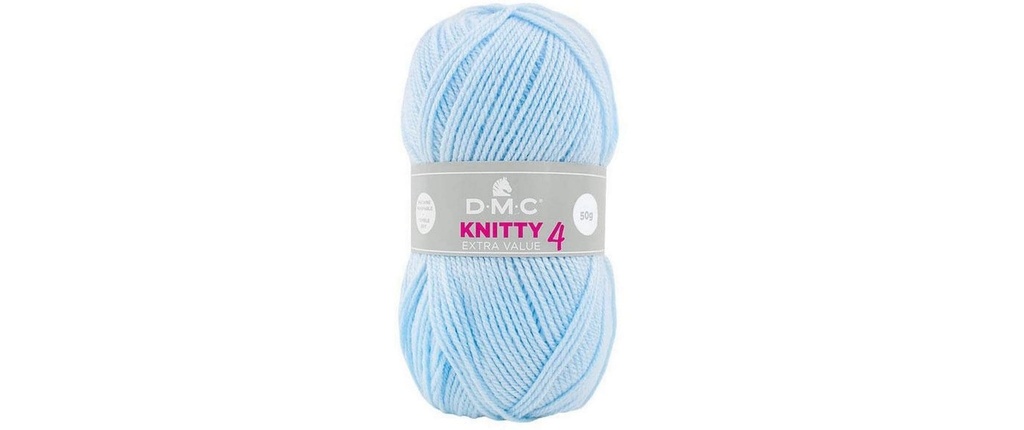 DMC Laine Knitty 4 Mini Bleu clair