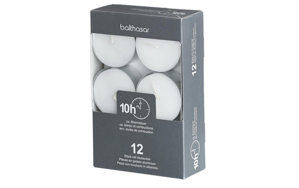 BALTHASAR Bougies réchaud grandes 12pcs (12 pces)