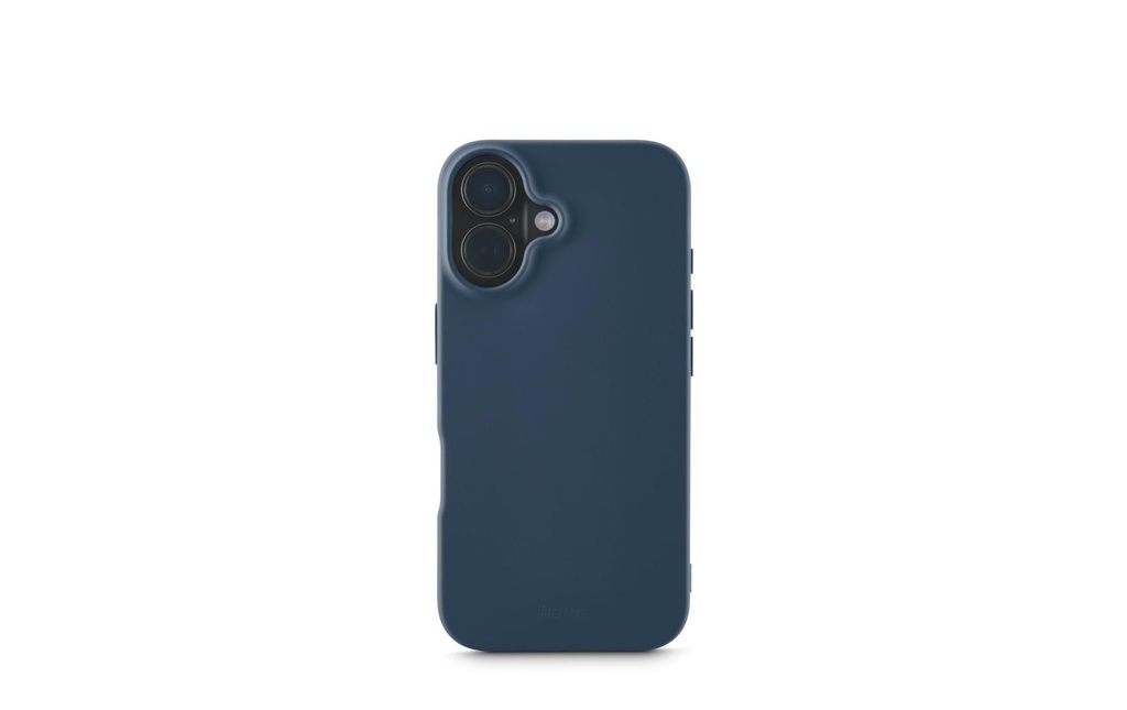 Hama Coque arrière Fantastic Feel Bleu/Bleu foncé pour iPhone 16
