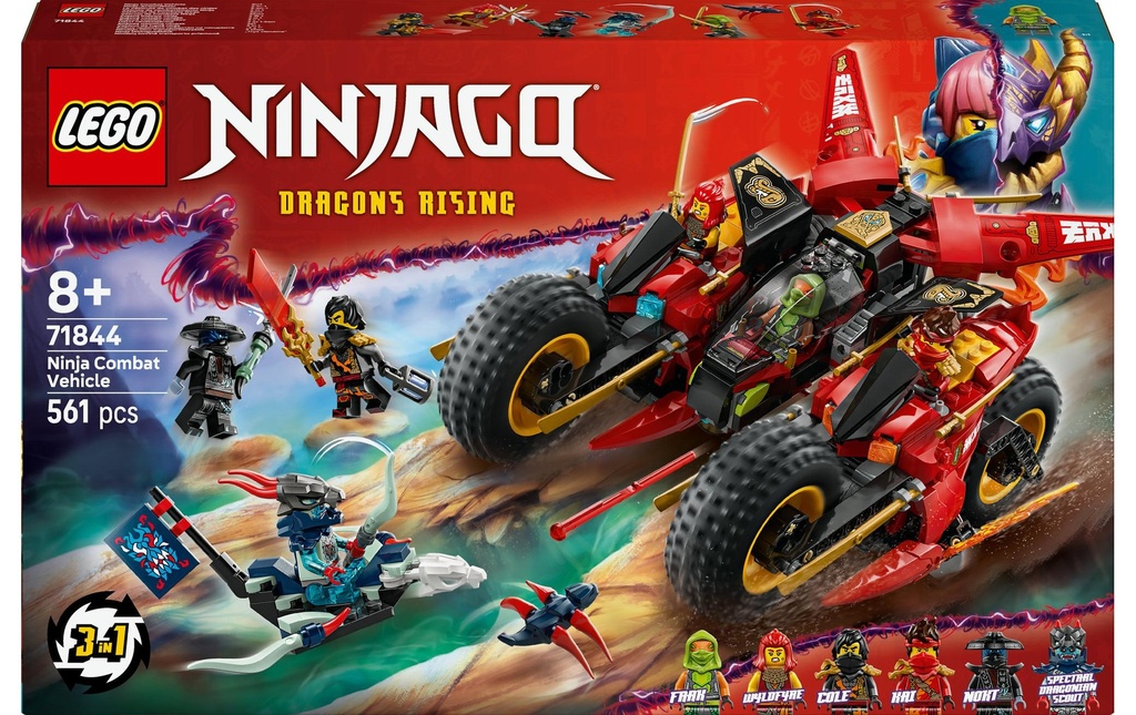 LEGO® Ninjago Le bolide d'action ninja 71844