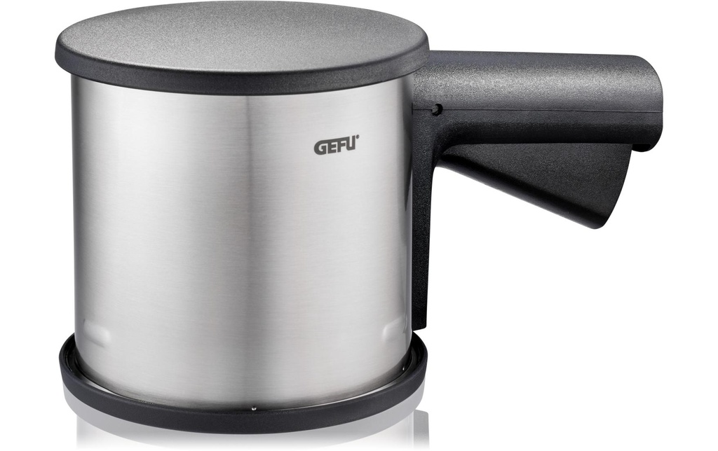 GEFU Tamis de farine Siva Noir/Argenté