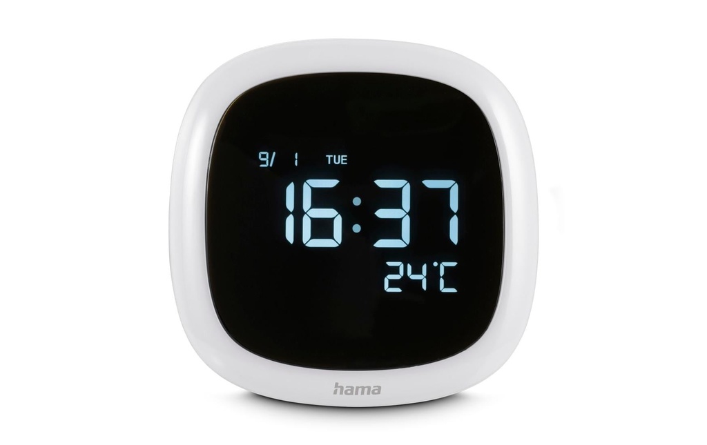 Hama Réveil numérique Bora Bora Blanc