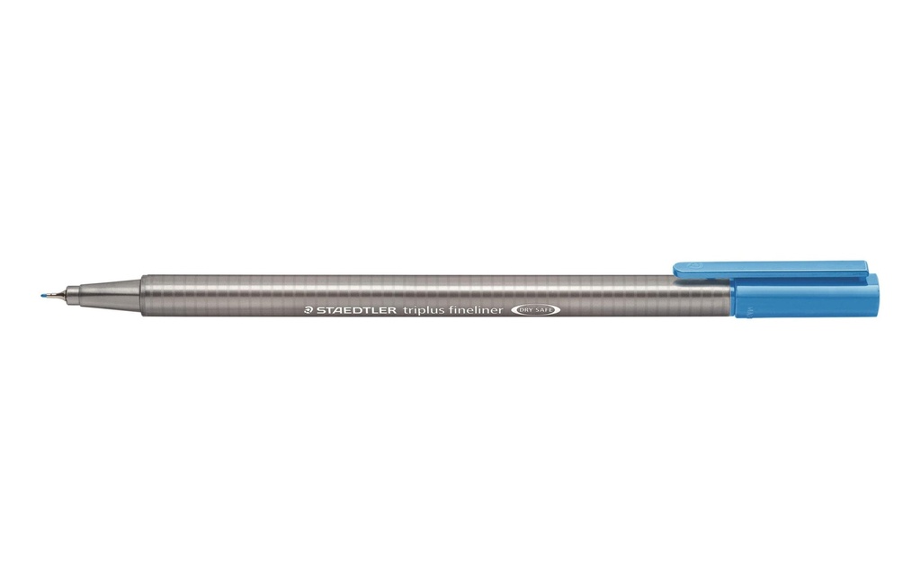 Staedtler Fineliner Triplus 334 0,3 mm, bleu clair
