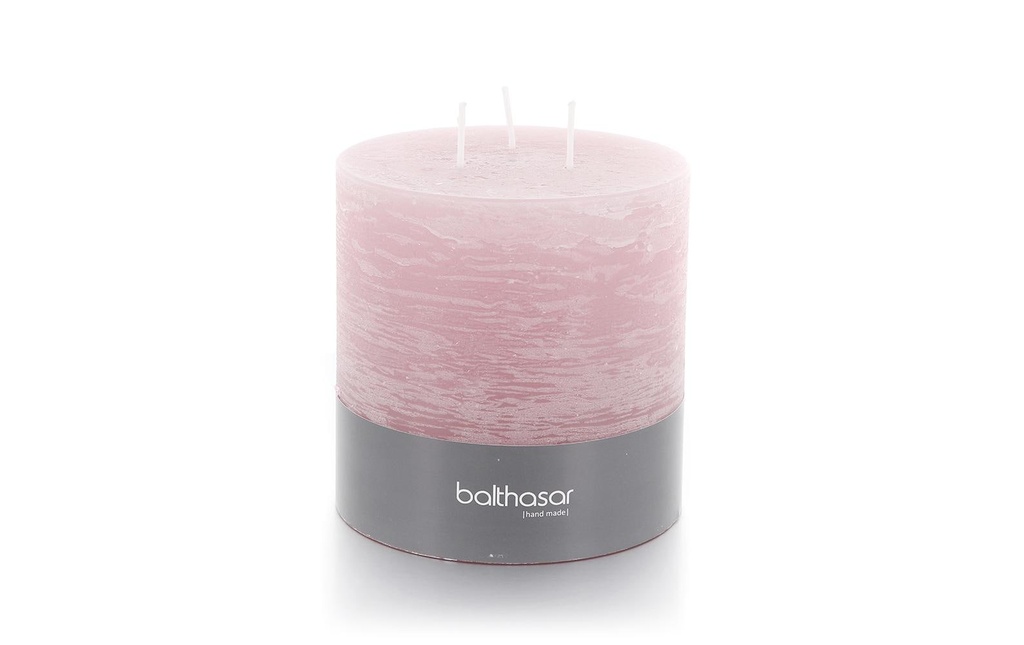BALTHASAR Bougie Rustico 3-Mèche rose