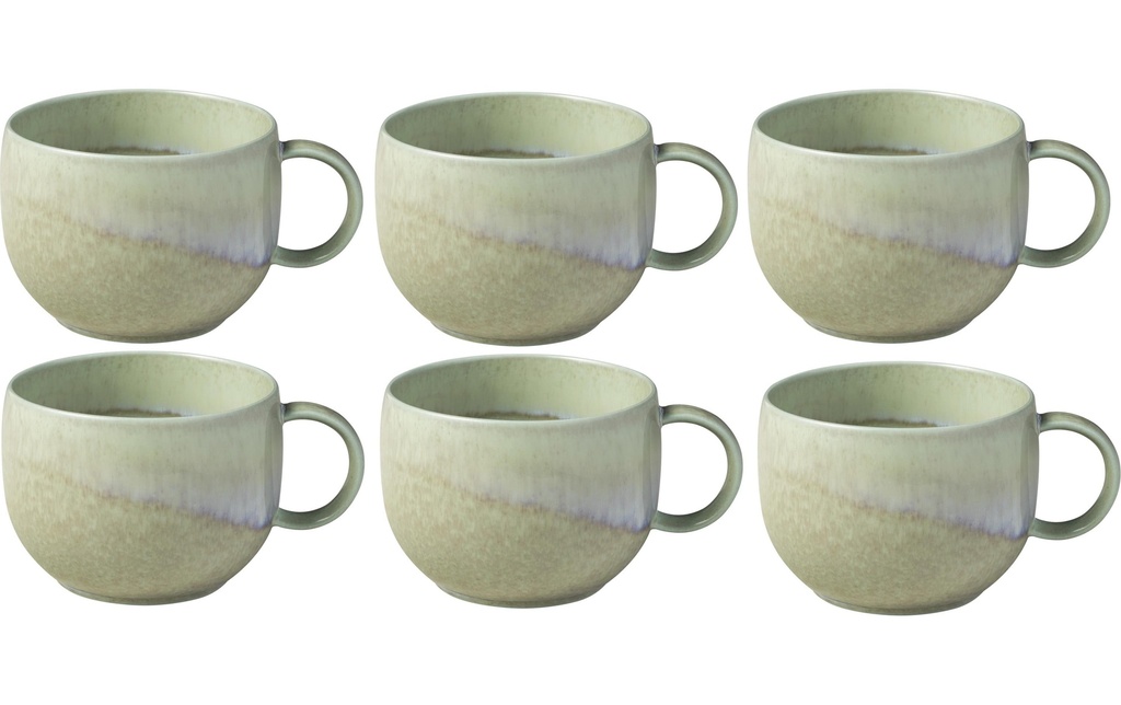 Villeroy & Boch Tasse à expresso Perlemor Alga 60 ml, 6 Pièce/s, Vert