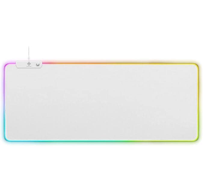DELTACO Tapis de souris GAM-079 XL Blanc