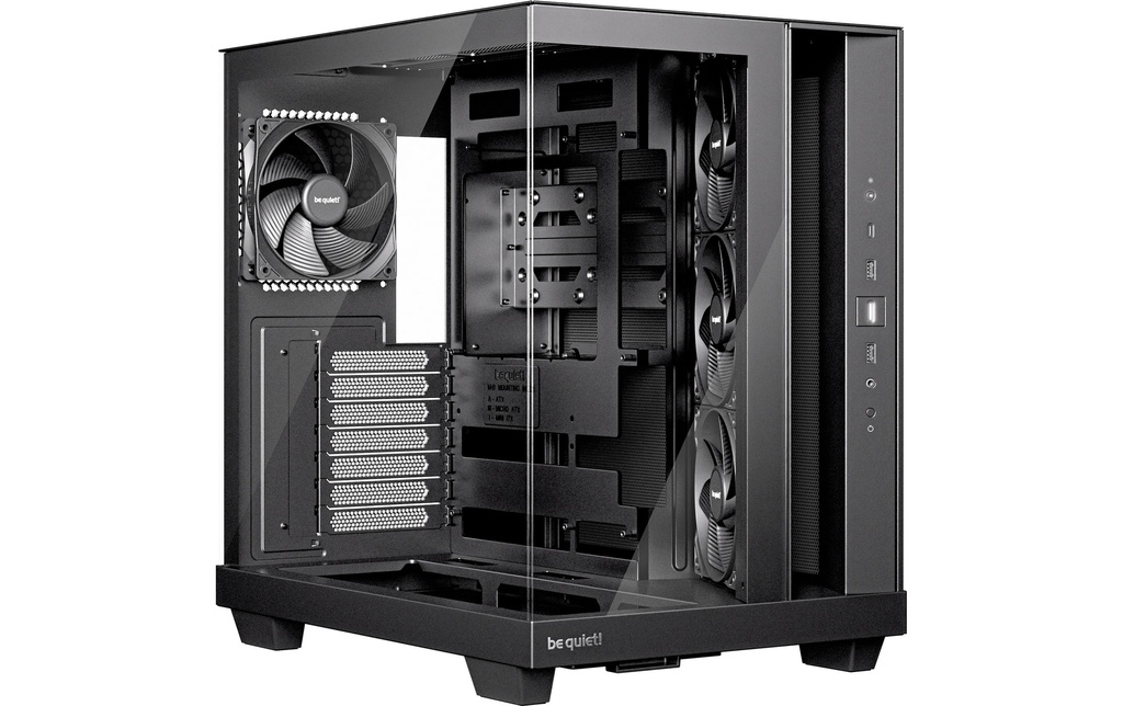 be quiet! Boîtier d’ordinateur Light Base 500 Noir