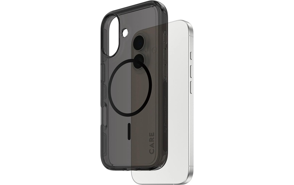 CARE Flagship Case Urban Combat iPhone 17 Smokey/Black