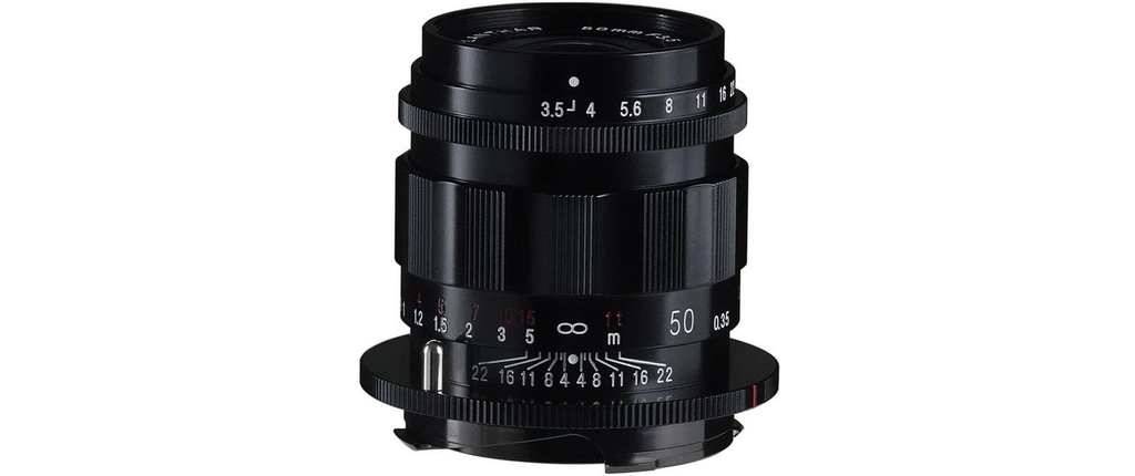 Voigtländer Longueur focale fixe APO-Lanthar 50mm F/3.5 Noir – Leica M