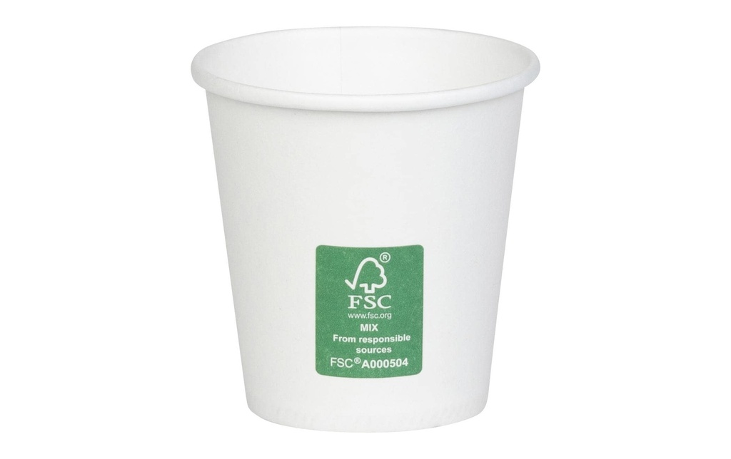 FURBER Tasses à café jetables 90 ml, 50 pièces