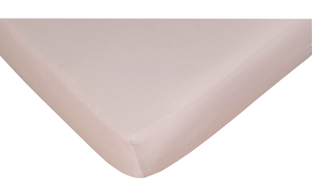 Nobilium Drap-housse Nela 90-100 x 200-220 cm, Rose