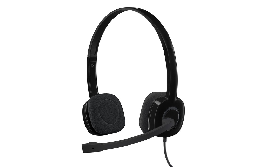 Logitech Casque avec micro H151 Stereo noir