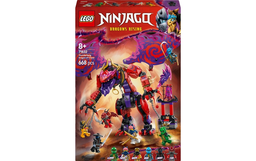 LEGO® Ninjago Chaosdrache Donnerzahn 71832
