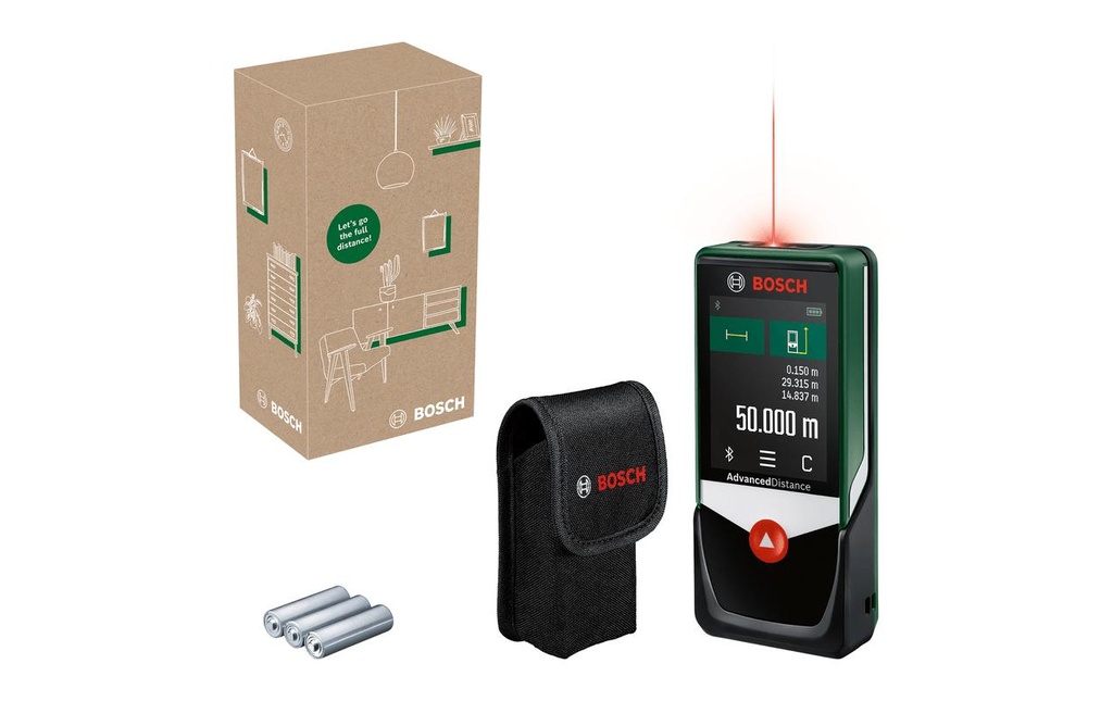 Bosch Distancemètre laser AdvancedDistance 50C 50 m