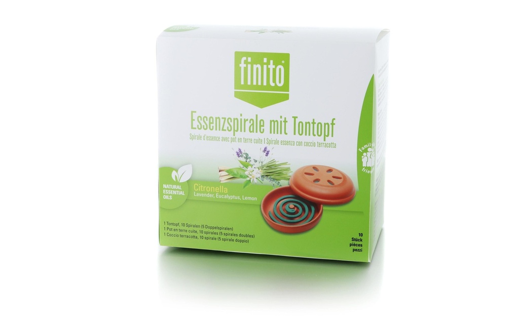 [270680902] FINITO GREEN Spirale anti-moustique av.pot