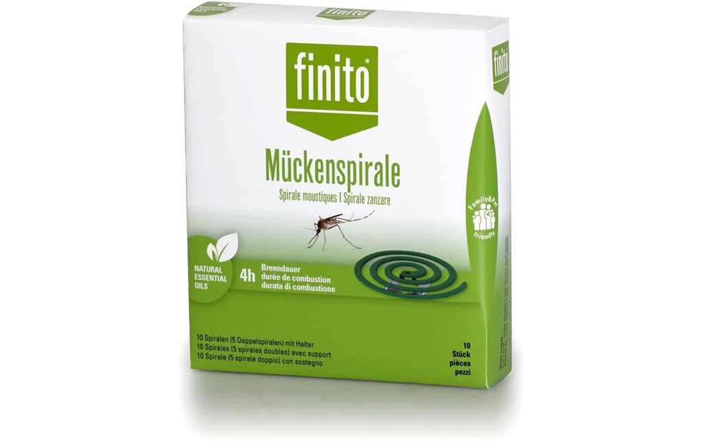 [270680903] FINITO GREEN Refill spirale anti-moustique (10 pces)
