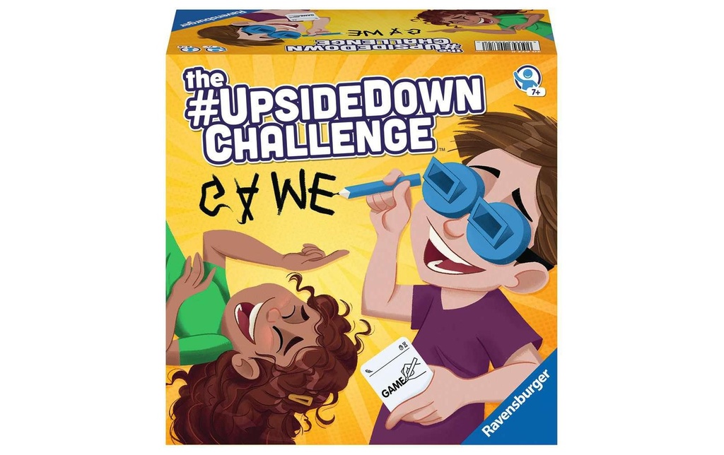 Ravensburger Jeux d’enfant The #UpsideDownChallenge Game