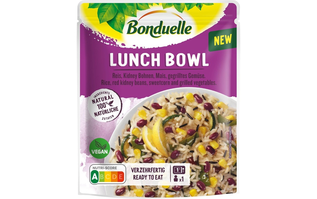 Bonduelle Plat préparé Lunch Bowl Riz 250 g