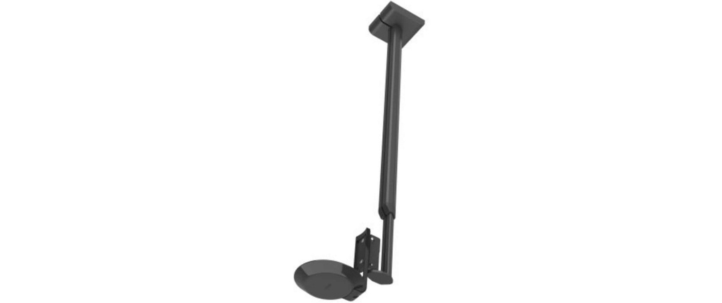 Flexson Support plafond pour Sonos Era 100, réglable, Noir